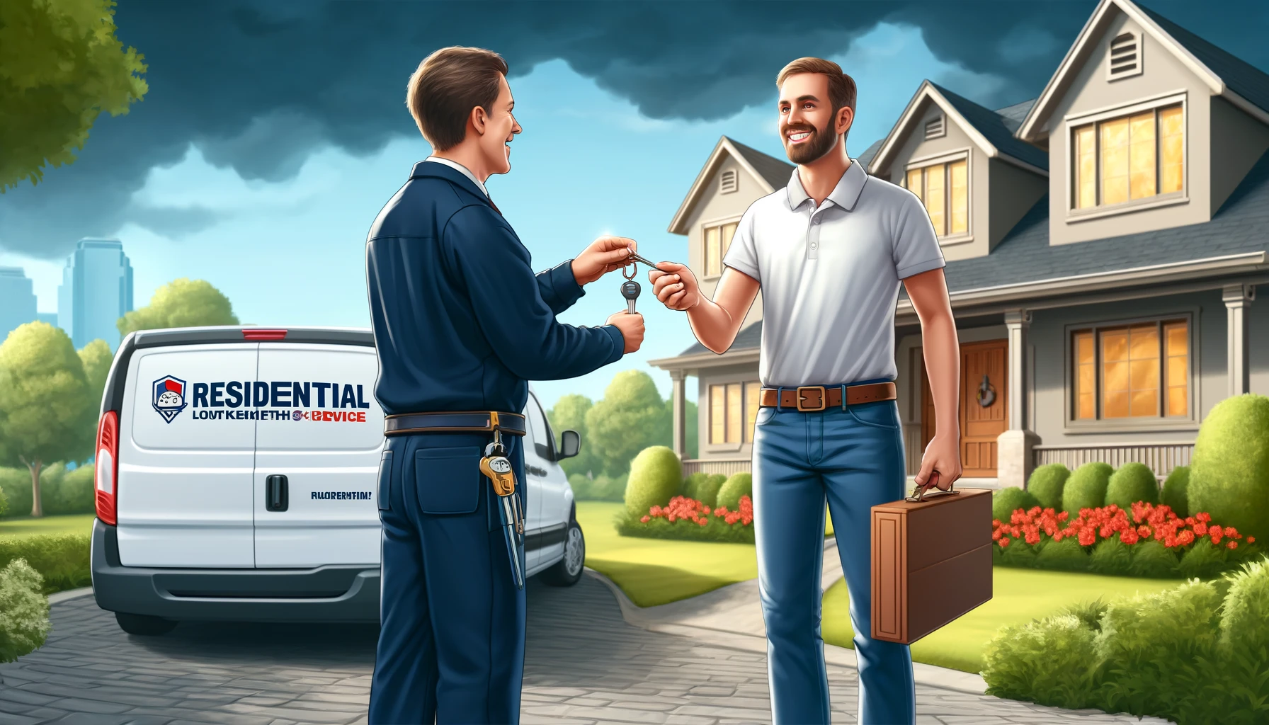 Locksmith Services Hero Background